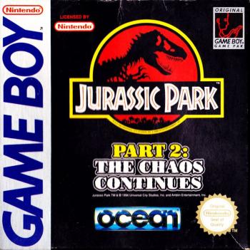 Cover Jurassic Park 2 - The Chaos Continues for Game Boy